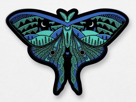 Decorative Moth Vinyl Sticker For Cheap