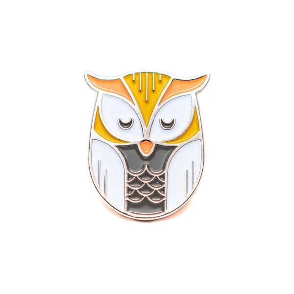 Little Owl Enamel Pin Online