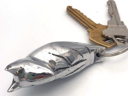 Recycled Aluminum Bat Keychain on Sale