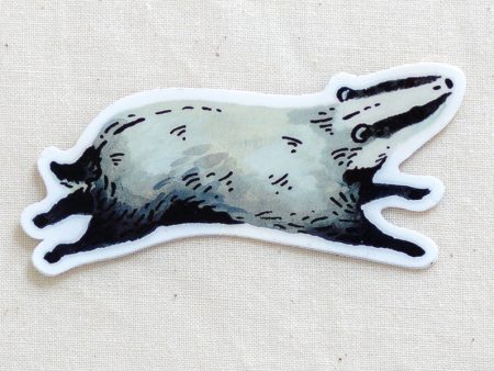 Badger Vinyl Sticker on Sale