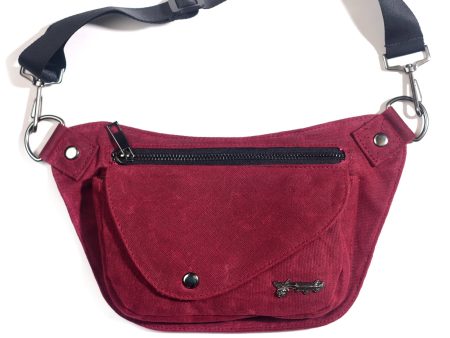 Crimson Rose Lux Hip Pouch Online Hot Sale