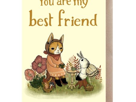 You are My Best Friend Card Hot on Sale