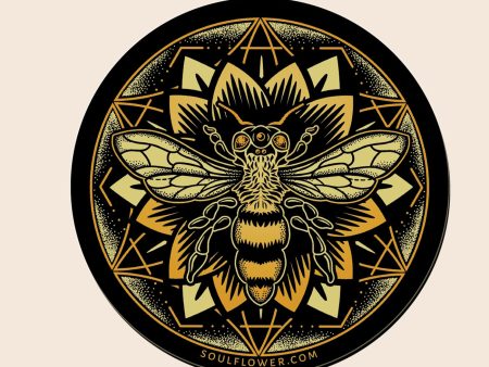 Bee Mandala Magnet For Cheap