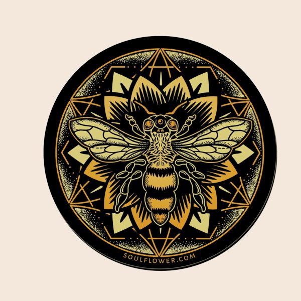 Bee Mandala Magnet For Cheap