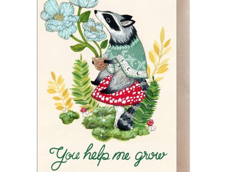 You Help Me Grow Card Online Sale