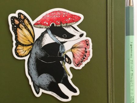 Badger Fairy Sticker Online